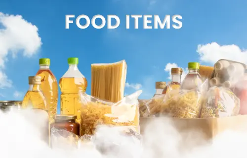 Food Items International Courier Services in Bangalore